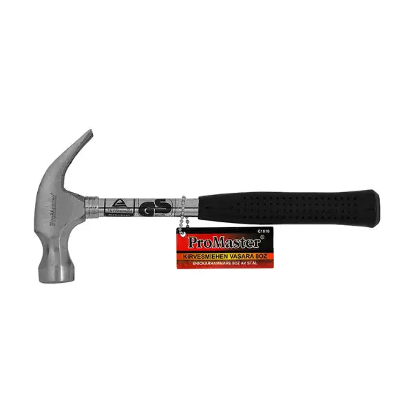 Promaster Vasara 20 oz – Putkiteräsvarsi, kumigrip ja TÜV/GS-hyväksyntä.