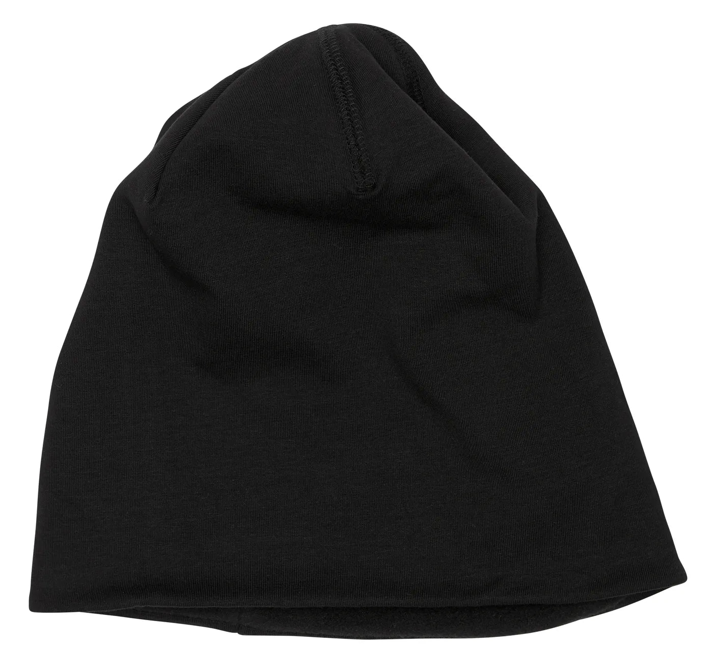 Gesto Basic musta trikoopipo fleecevuorella. Lämmin ja tyylikäs asuste miehille ja naisille.