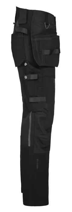 Björnkläder Nordic Stretch riipputaskuhousut, mustat | TOOLS