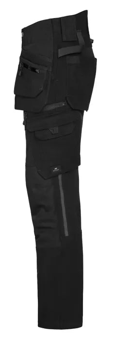 Björnkläder Nordic Stretch riipputaskuhousut, mustat | TOOLS