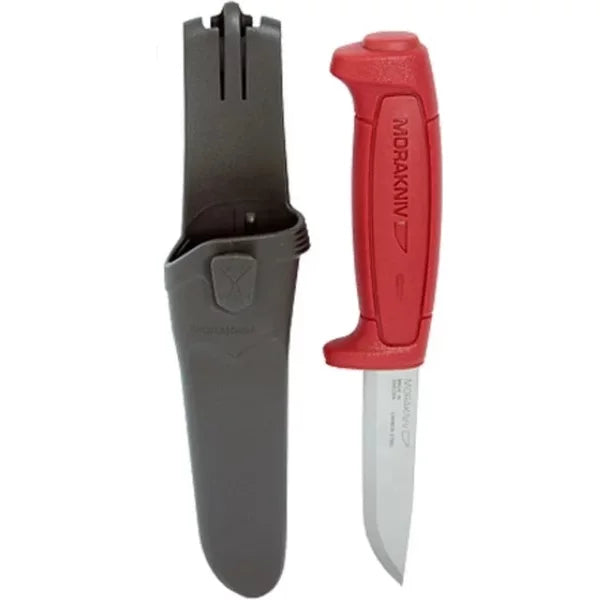 Morakniv Hiiliteräspuukko: laadukas yleispuukko nuohoojalle.