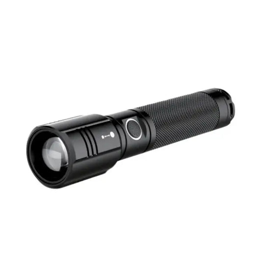 AWARD 1000 LUMEN ladattava käsivalaisin. Tehokas taskulamppu tarkennuksella.