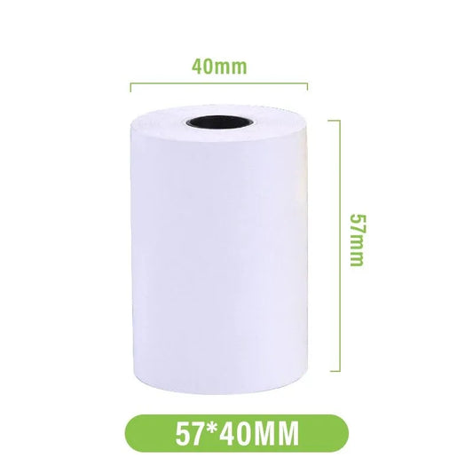 Golden chimney supplies BPA-vapaa kuittirulla 57x40x12 mm maksupäätteisiin ja kassajärjestelmiin.