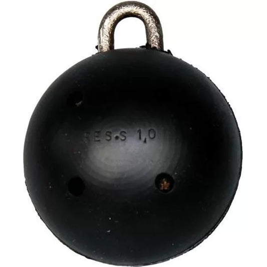 RESS Kumipinnoitettu Nuohouskuula silmukalla 1,0 kg/1,6 kg – hormien tehokkaaseen nuohoukseen.