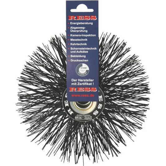 RESS Nuohousharjalevy Nylon, 3-pack. Tehokas nuohousharja kiukaan ja takan puhdistukseen.
