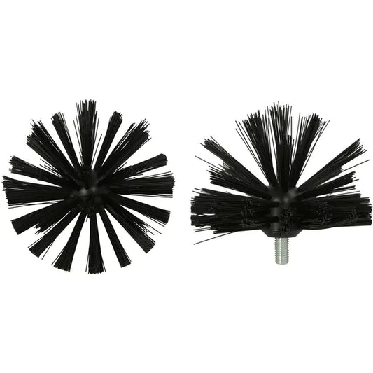 RESS Siiliharjapää Nylon M10 nuohoukseen. Hellävarainen vaijeriharja.