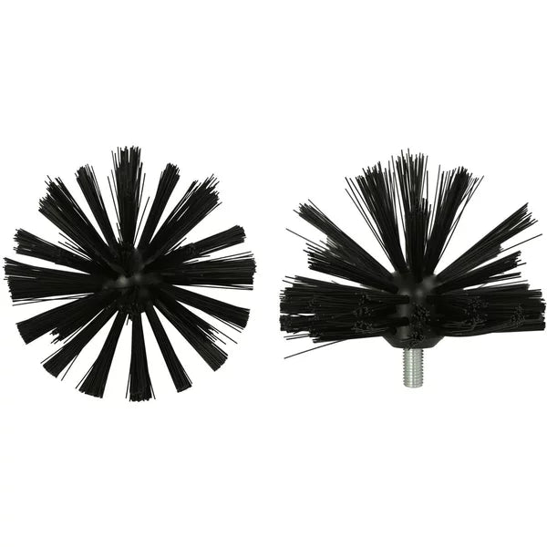 RESS Siiliharjapää Nylon M10 nuohoukseen. Hellävarainen vaijeriharja.