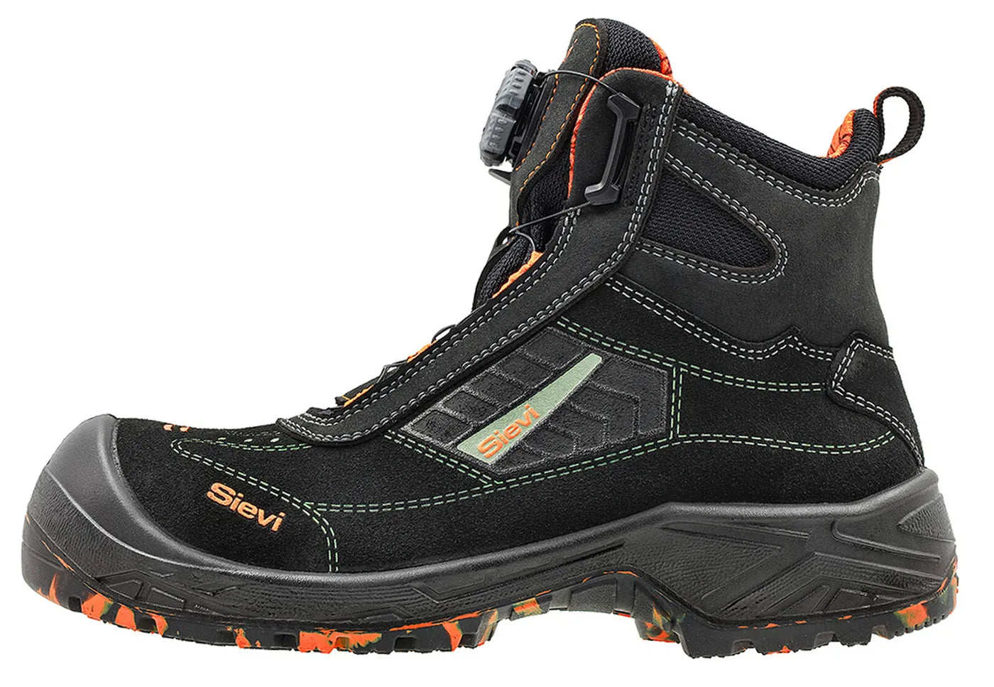 Sievi Spider RollerH XL+ S3 turvakenkä. Työkenkä vaativiin olosuhteisiin.