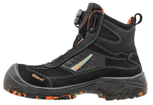 Sievi Spider RollerH XL+ S3 turvakenkä. Työkenkä vaativiin olosuhteisiin.
