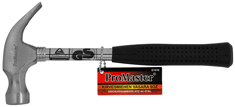 Vasara 20 oz – Putkiteräsvarsi, kumigrip ja TÜV/GS-hyväksyntä | Promaster