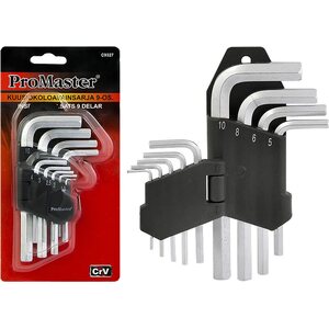 ProMaster Kuusioavainsarja 9-osainen